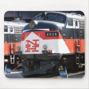 ニューヘブンの鉄道(C-の点) FL 9M 2026年 マウスパッド