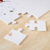 ニューヘブンコネチカットのスカイライン ジグソーパズル (側面)