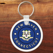 ニューヘブンコネチカット キーホルダー (正面)