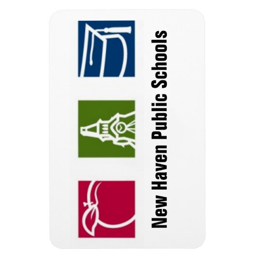 ニューヘブンスクールの磁石 マグネット (縦)