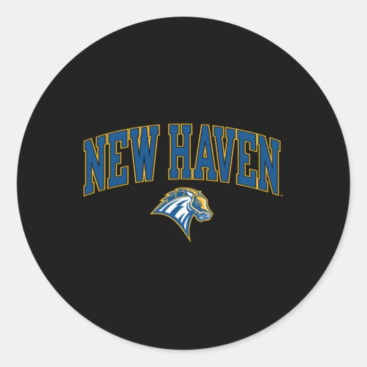 ニューヘブンチャージャーズアーチオーバー ラウンドシール (正面)