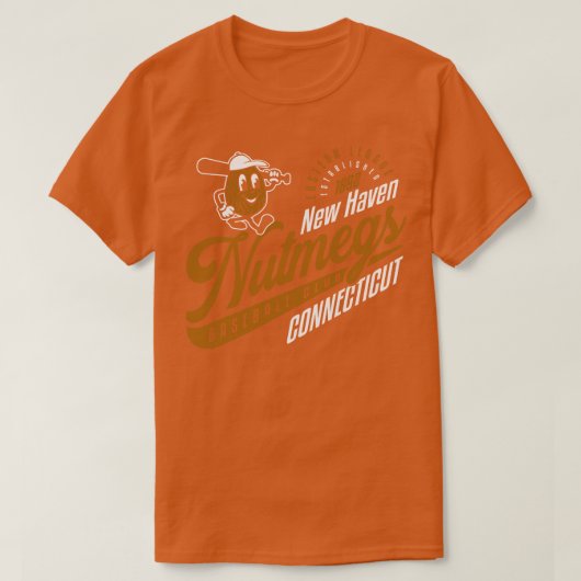 ニューヘブンナツメグ Tシャツ (デザイン正面)