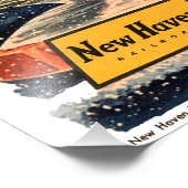 ニューヘブン鉄道クリスマス1947 フォトプリント            (角)