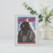 ニューヘブン鉄道ヴィンテージ ポストカード (スタンド正面)