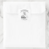 ニューヘブン鉄道 – ニューイングランドへのゲートウェイ1950 スクエアシール (バッグ)