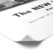 ニューヘブン鉄道 – ニューイングランドへのゲートウェイ1950 ポスター (角)