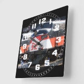 ニューヘブン鉄道、C-DOT FL 9M 2026壁時計 スクエア壁時計 (傾斜)