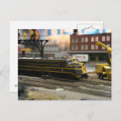 ニューヘブン鉄道dl-109 ポストカード (正面/裏面)