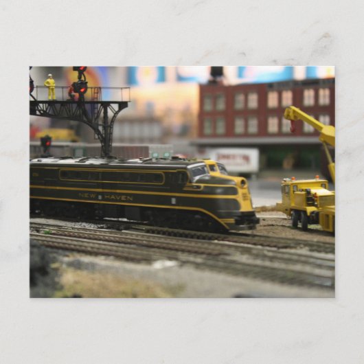 ニューヘブン鉄道dl-109 ポストカード (正面)