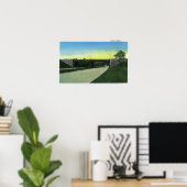 ニューヘブン、CTView of Meritt Parkway ポスター (ホームオフィス)