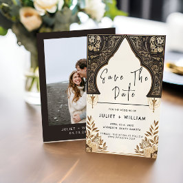 ニューヘンナ・イスラームNikah Arabic Walima Muslim 結婚's セーブザデート