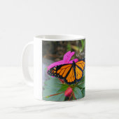 ニューベジニングス（昆虫）オオカバマダラ、モナークバタフライマグ コーヒーマグカップ (正面左)