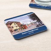 ニューベッドフォードマサチューセッツ絵画ニューイングランド コースター (左側)