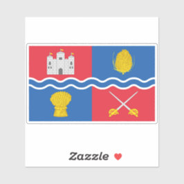 ニューベリーの町の国旗 シール