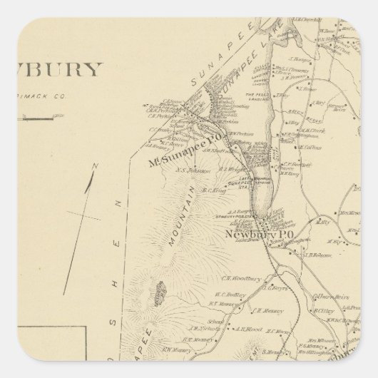 ニューベリー スクエアシール (正面)