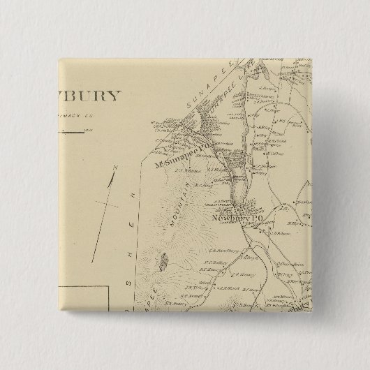 ニューベリー 缶バッジ (正面)