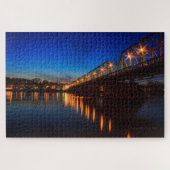 ニューホープLambertvilleブリッジジグソーパズル1000pc ジグソーパズル (横)