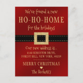 ニューホーホホームフォーザホリデーズムービングホリデイ 案内ポストカード (正面)