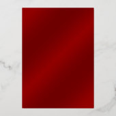 ニューホーホホームフォーザホリデーズムービングホリデイ 箔招待状 (裏面)