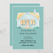 ニューホームお祝い招待状 招待状 (正面/裏面)
