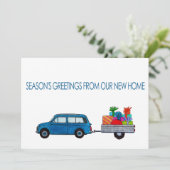 ニューホームからのクリスマスカーシーズンのご挨拶 シーズンカード (スタンド正面)