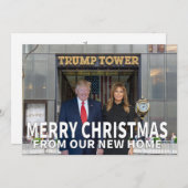 ニューホームからのメリークリスマス シーズンカード (正面/裏面)