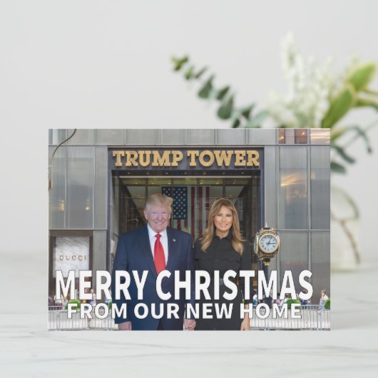 ニューホームからのメリークリスマス シーズンカード (スタンド正面)