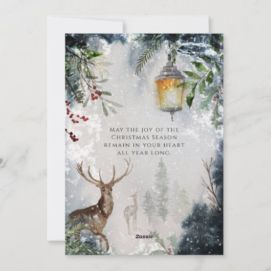 ニューホームからメリークリスマス シーズンカード (裏面)