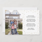 ニューホームアドベンチャーモダンフォトニューイヤー紙吹雪 シーズンカード (裏面)