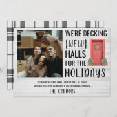 ニューホームアドレスフォトクリスマスカード シーズンカード (正面/裏面)