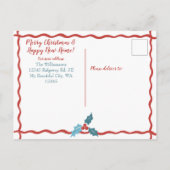 ニューホームアドレスホリデイウェムムーブドレトロヴィンテージ 案内ポストカード (裏面)