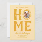 ニューホームイエロードゥルクリスマスホリデー シーズンカード (正面)