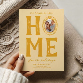 ニューホームイエロードゥルクリスマスホリデー シーズンカード