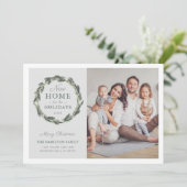 ニューホームエレガントニュートラルグレーグリーンリース写真 シーズンカード (スタンド正面)