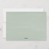 ニューホームエレガントニュートラルグレーグリーンリース写真 シーズンカード (裏面)