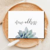 ニューホームエレガントボタニカル引っ越しました 案内ポストカード