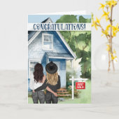 ニューホームオフィシャルレズビアンカップル カード (黄色い花)