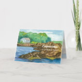 ニューホームオフィデーションビーチコテージ海 カード (正面)