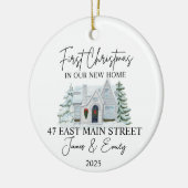 ニューホームオーナメントホームクリスマスオーナメント セラミックオーナメント (左)