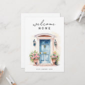 ニューホームオーナーウェルカムホームフロントドアリアルティ カード (正面/裏面インサイチュ)