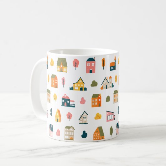 ニューホームオーナーカワイハウス コーヒーマグカップ (正面左)