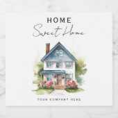 ニューホームオーナーホームスイートホーム スパークリングワインラベル (シングルラベル)