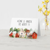 ニューホームオーナー引っ越し祝いパーティー実在エテート カード (黄色い花)