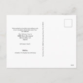 ニューホームカスタムファミリーフォトアンドハウス シーズンポストカード (裏面)