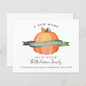 ニューホームカボチャ移動ホリデームービングアナウンス (正面/裏面)