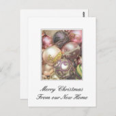 ニューホームカードからメリークリスマス ポストカード (正面/裏面)