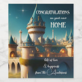 ニューホームキャッスル実在エステート ワインラベル (シングルラベル)