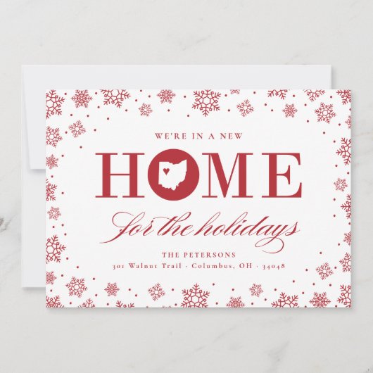 ニューホームクリスマスオハイオ引越し発表 (正面)