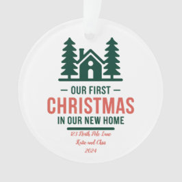 ニューホームクリスマスオーナメント2024 パーソナライズされた, オーナメント
