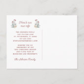 ニューホームクリスマスベリーズホリデームービング 案内ポストカード (裏面)